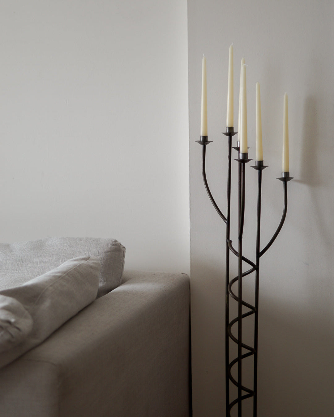 6-Tier Gothic Floor Candelabra