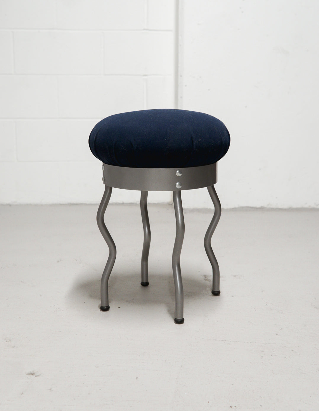 1995 Ikea ‘Uri’ Postmodern Squiggle Stool
