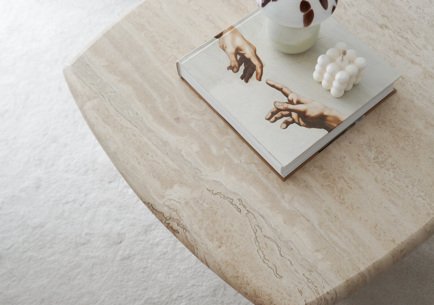 Small Travertine Coffee Table