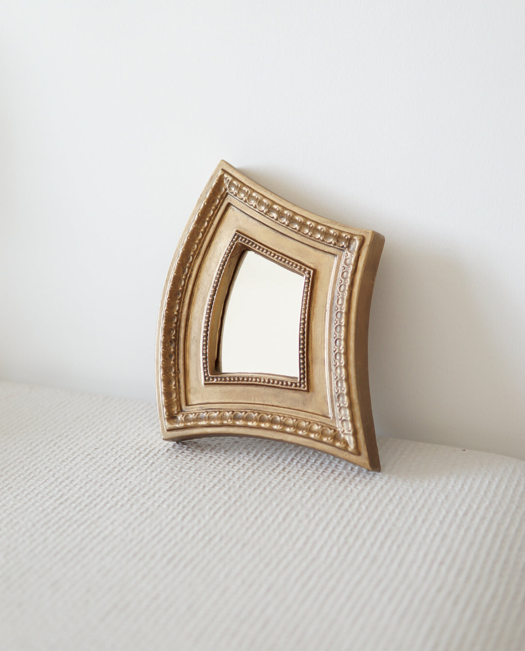 One-of-a-Kind Asymmetric Gold Mirror