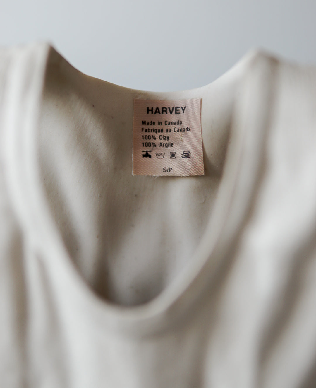 Rare 1980’s Michel Harvey Ceramic Tank Top Vase