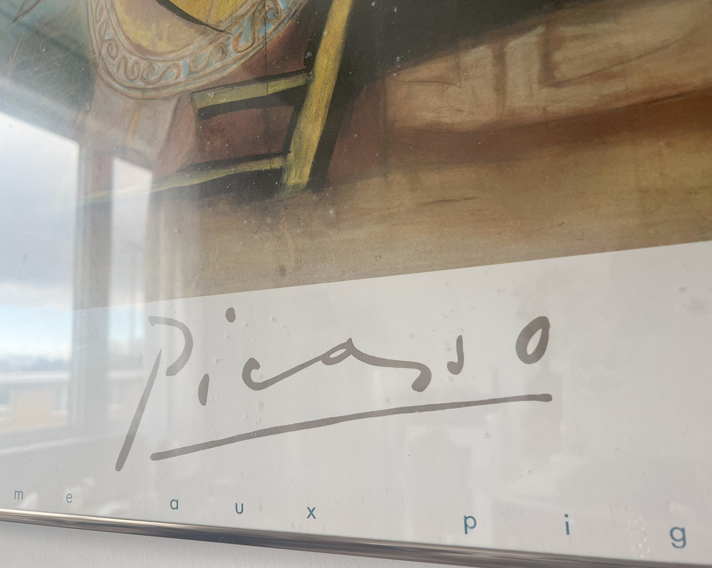 Picasso 'Farmer's Wife on a Stepladder' Painting