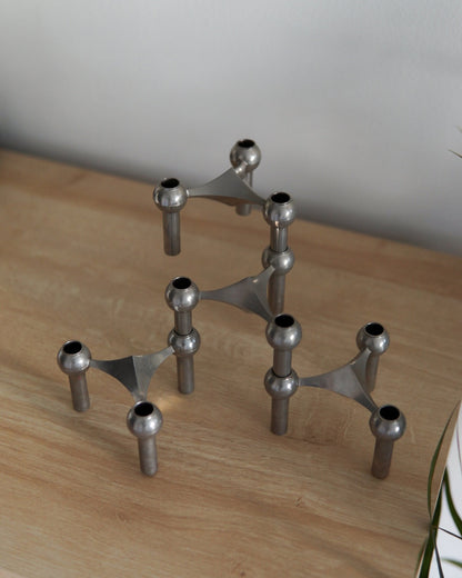 Mid-Century STOFF Nagel Candle Holders