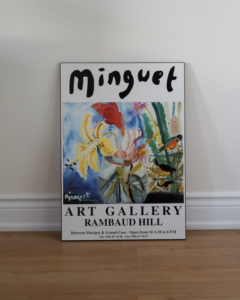 Minguet 'Art Gallery Rambaud Hill' Poster