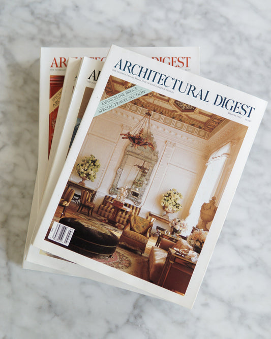 Vintage Architectural Digest Magazines