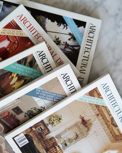 Vintage Architectural Digest Magazines