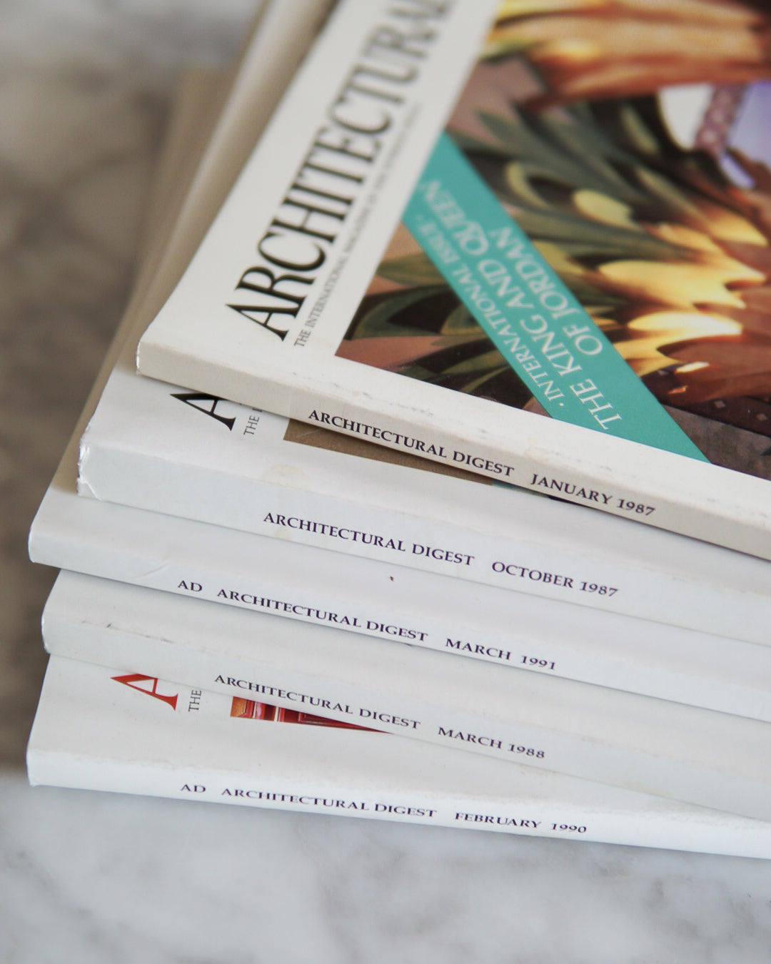 Vintage Architectural Digest Magazines