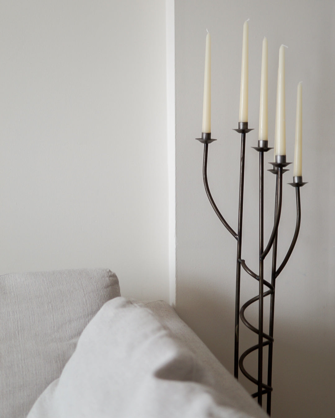 6-Tier Gothic Floor Candelabra