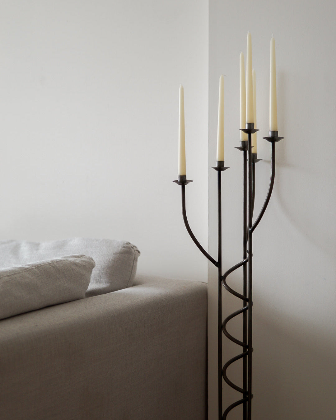 6-Tier Gothic Floor Candelabra