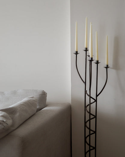 6-Tier Gothic Floor Candelabra