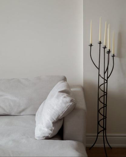 6-Tier Gothic Floor Candelabra