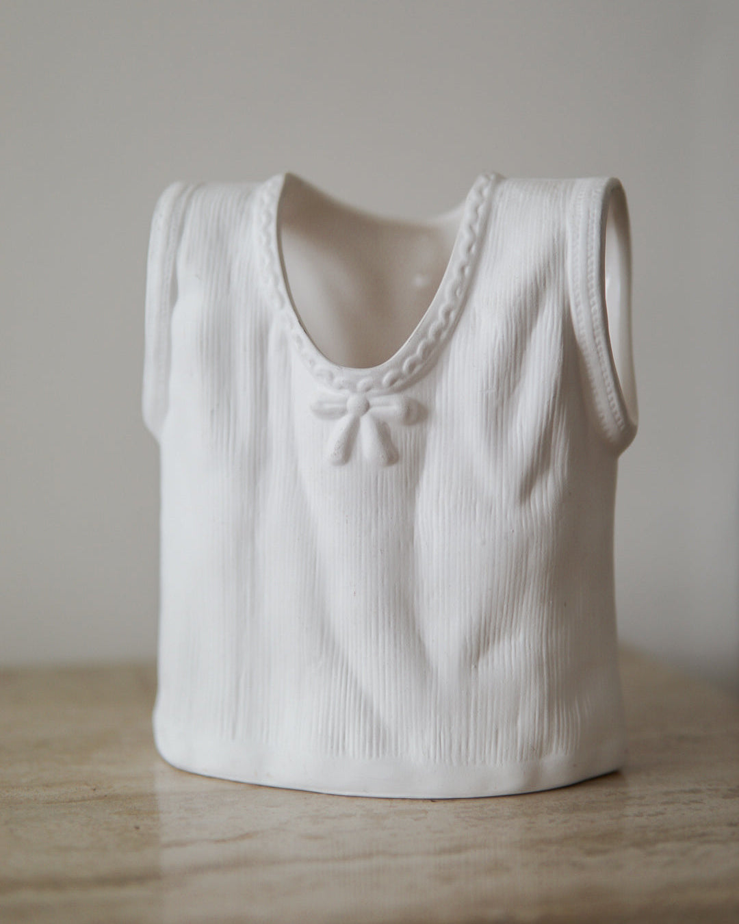Vintage T-Shirt Ceramic Vase