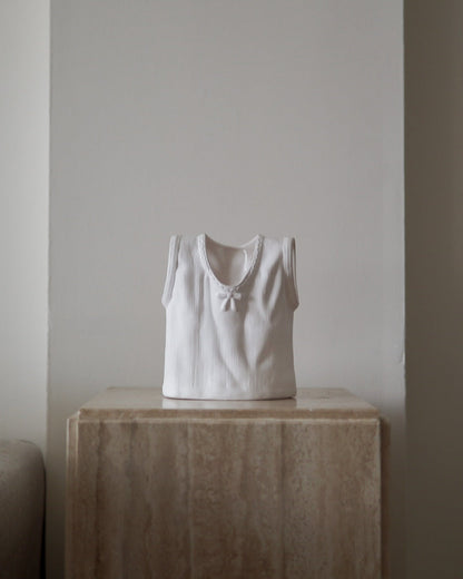 Vintage T-Shirt Ceramic Vase
