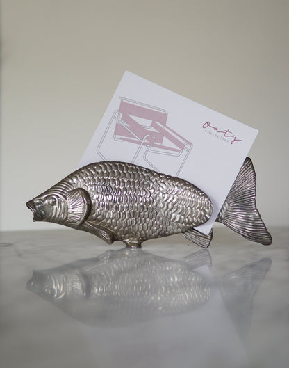 Silver Plated Fish Envelope Holders