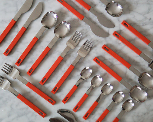 Vintage Italian Abert Nicrosil 18/12 Cutlery Set