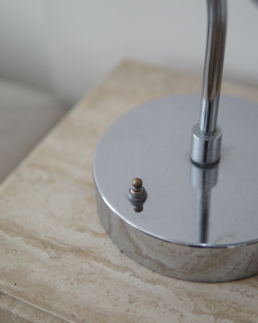 Space Age Chrome "Eyeball" Lamp