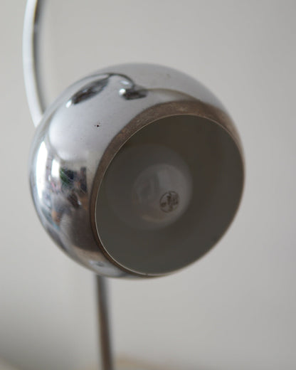 Space Age Chrome "Eyeball" Lamp