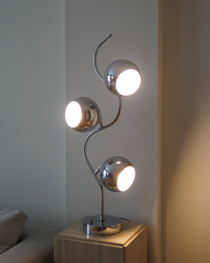 Space Age Chrome "Eyeball" Lamp