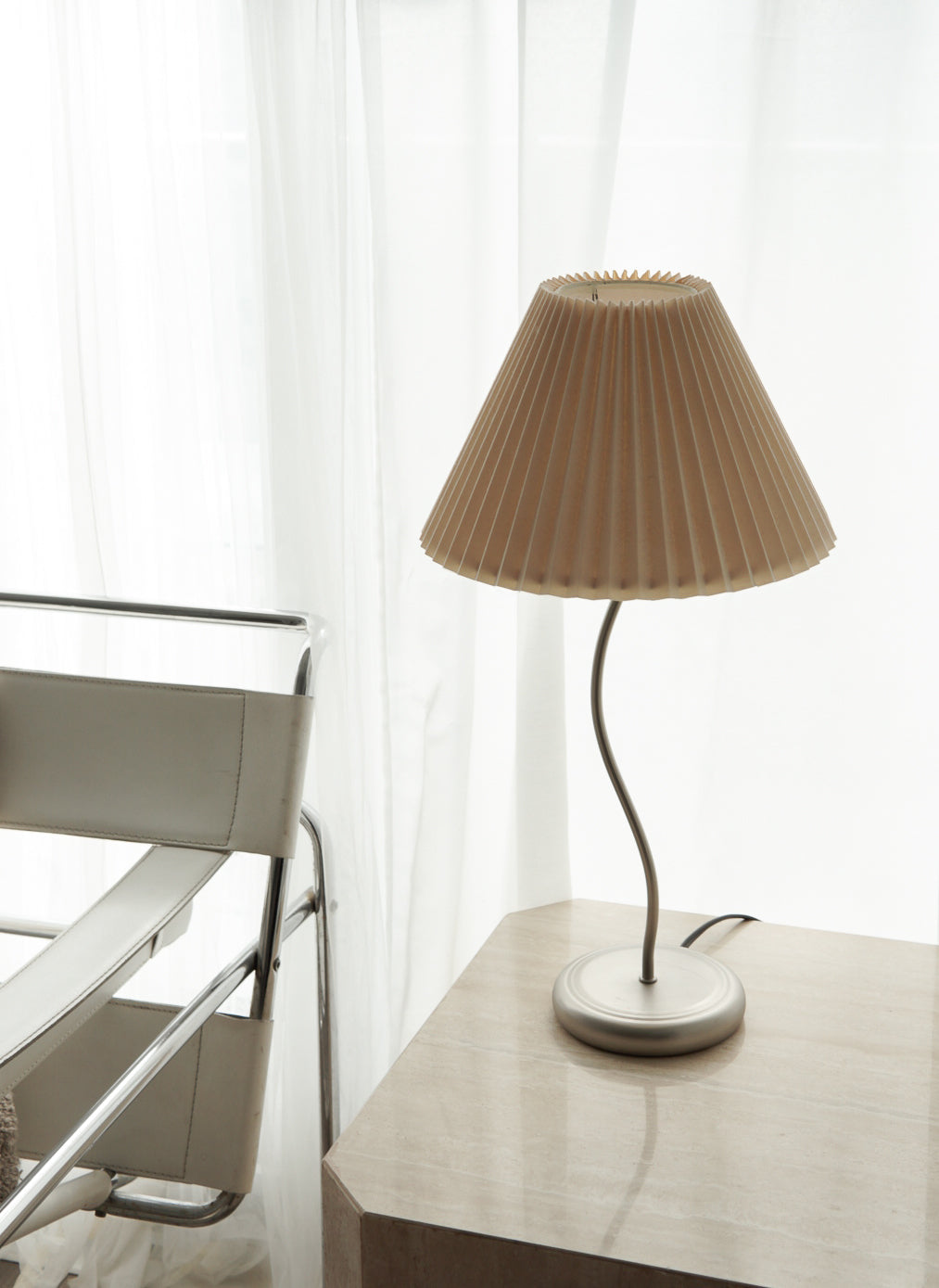 Tall Vintage Squiggle Lamp