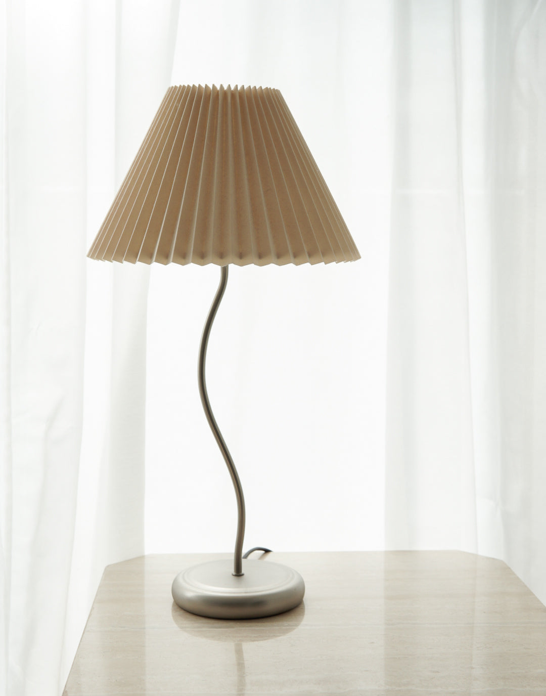 Tall Vintage Squiggle Lamp
