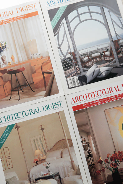 Vintage Architectural Digest Magazines
