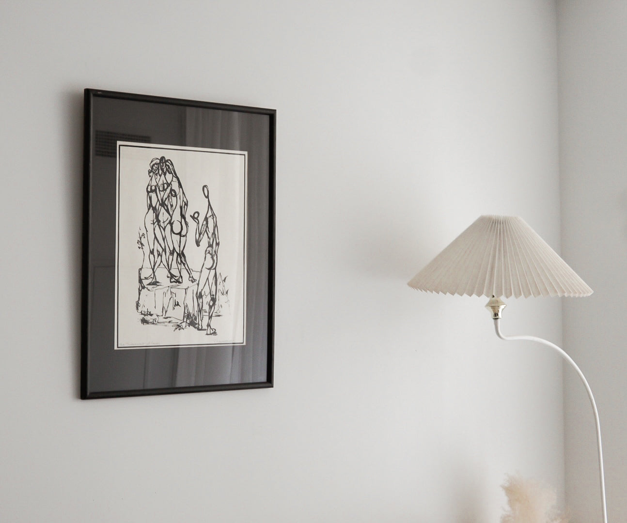 "The Judgement Of Paris" Framed Sketch by Richard Lounsbury