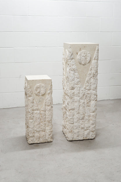Vintage Stone Plinths/Pedestals