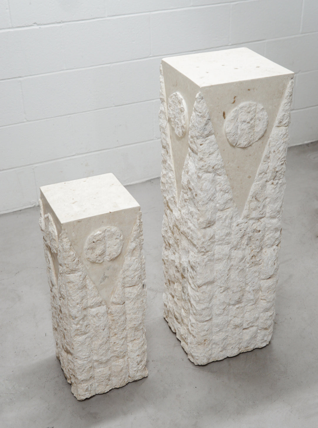 Vintage Stone Plinths/Pedestals