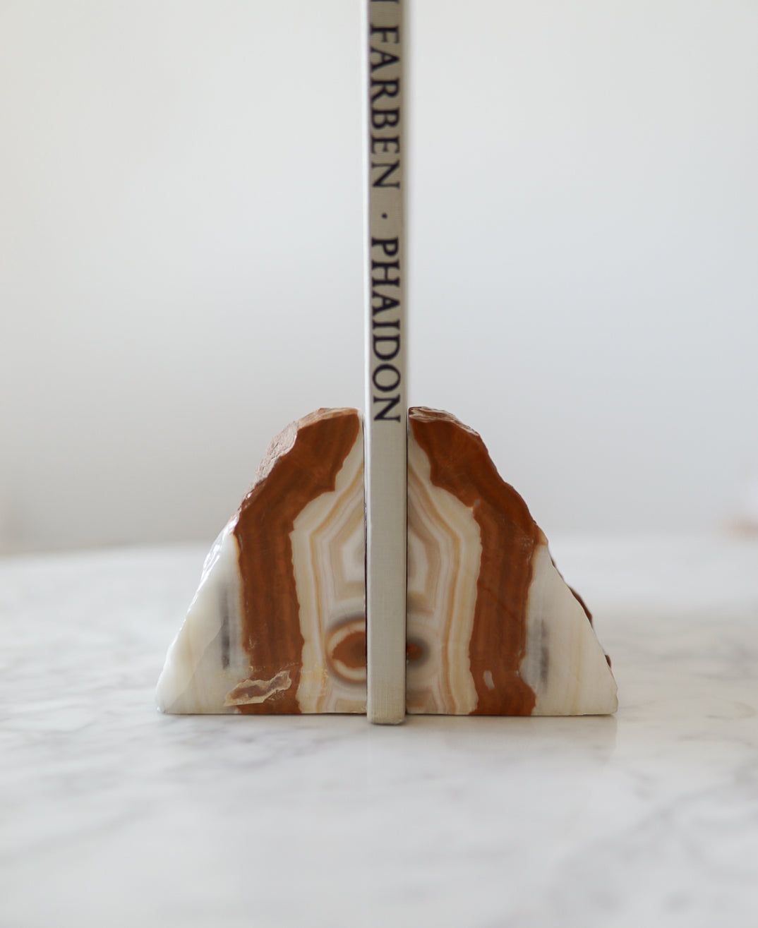 Pair of Vintage Onyx Bookends