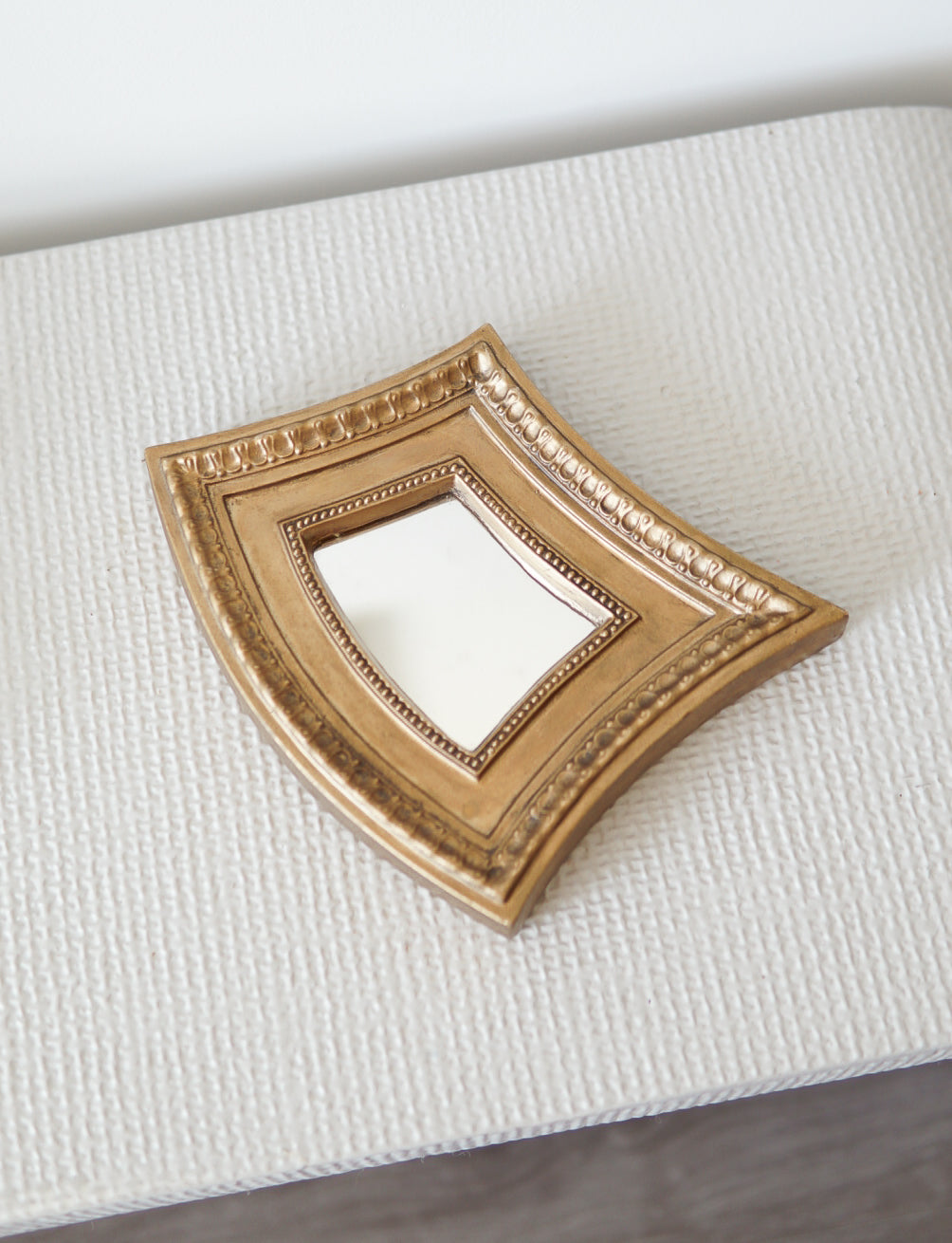 One-of-a-Kind Asymmetric Gold Mirror