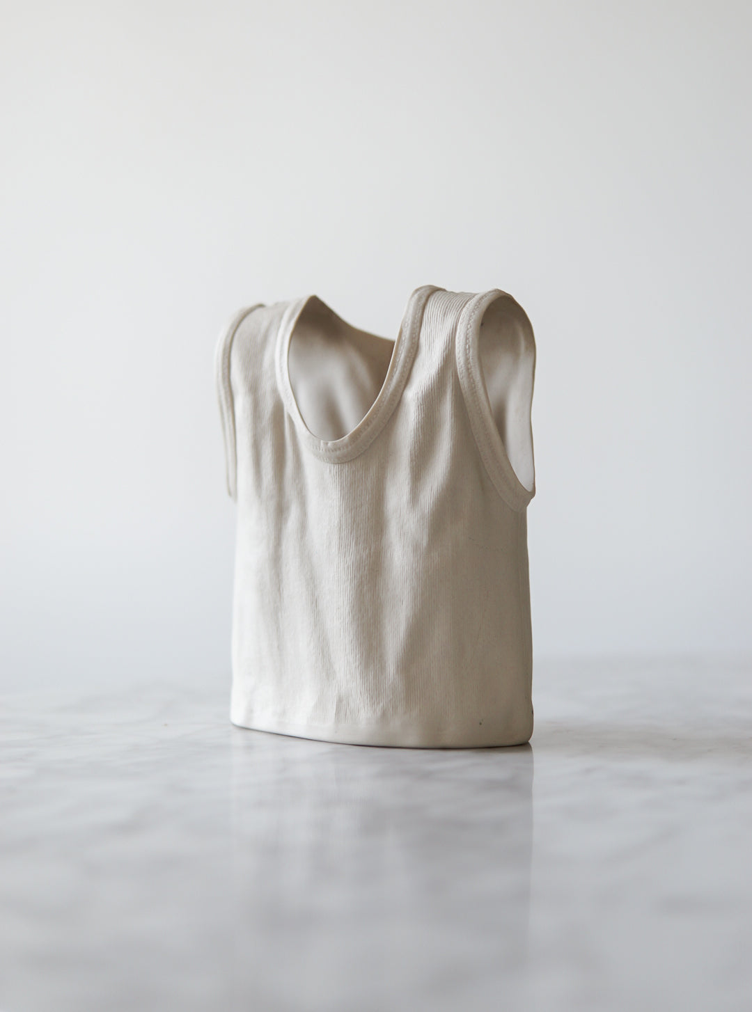 Rare 1980’s Michel Harvey Ceramic Tank Top Vase