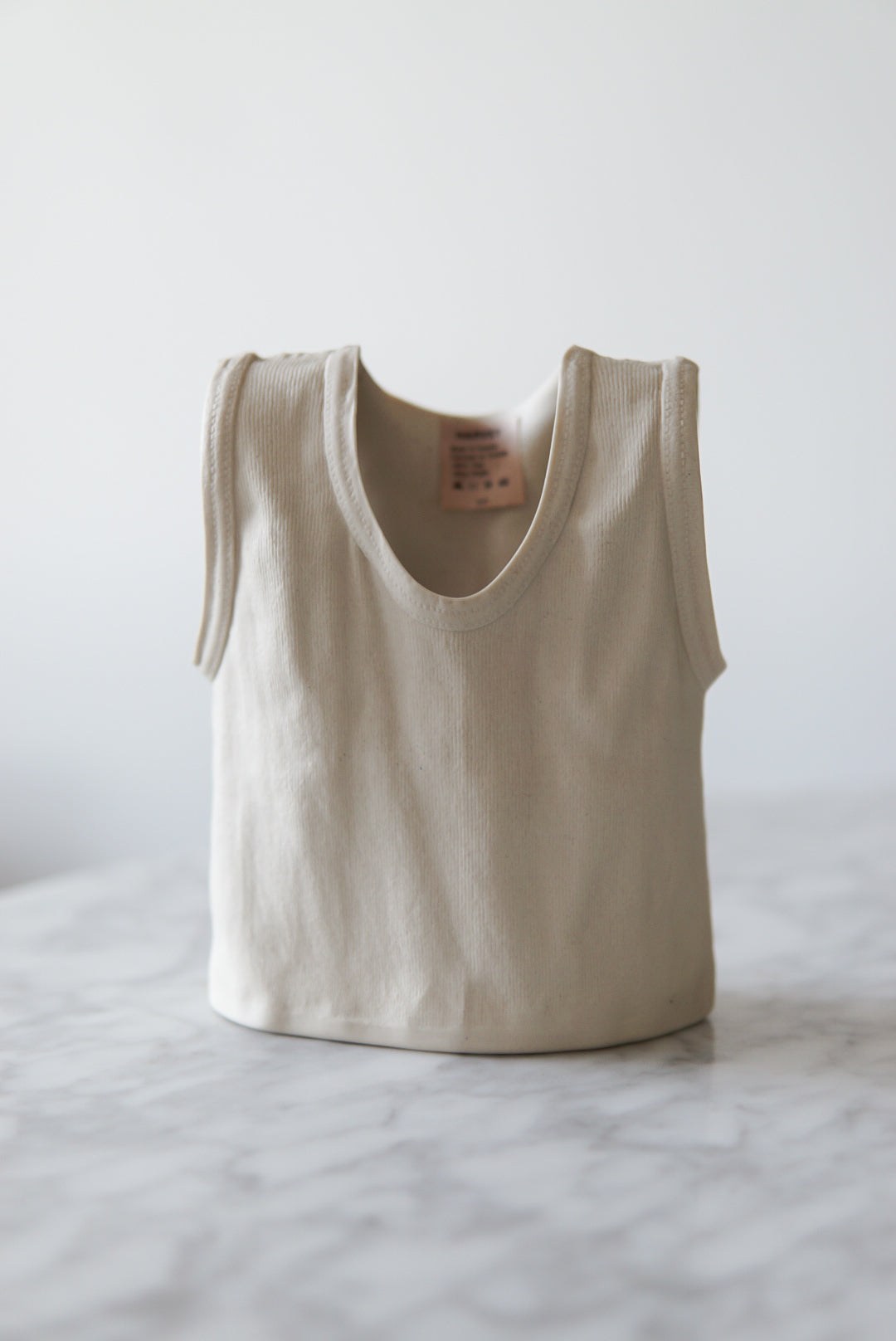Rare 1980’s Michel Harvey Ceramic Tank Top Vase