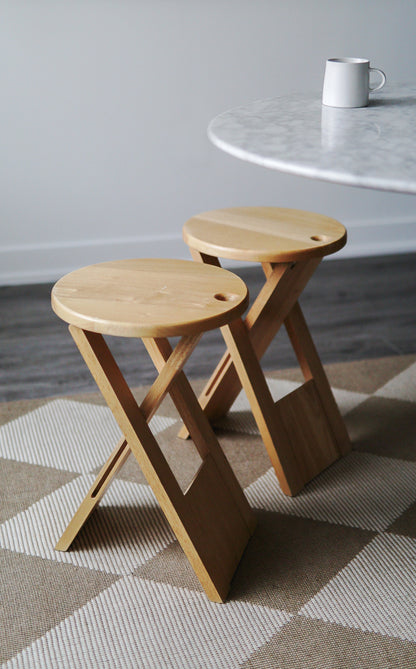 1980’s Foldable Wooden Stools