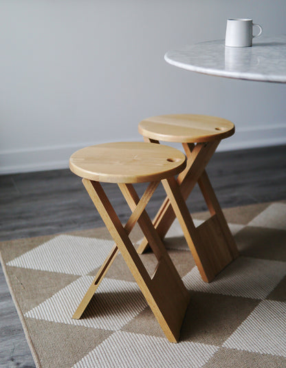 1980’s Foldable Wooden Stools