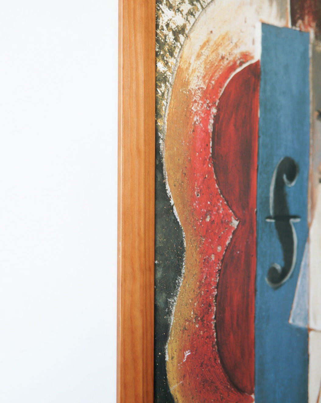 XL Picasso 'Violin Hanging on the Wall' Painting