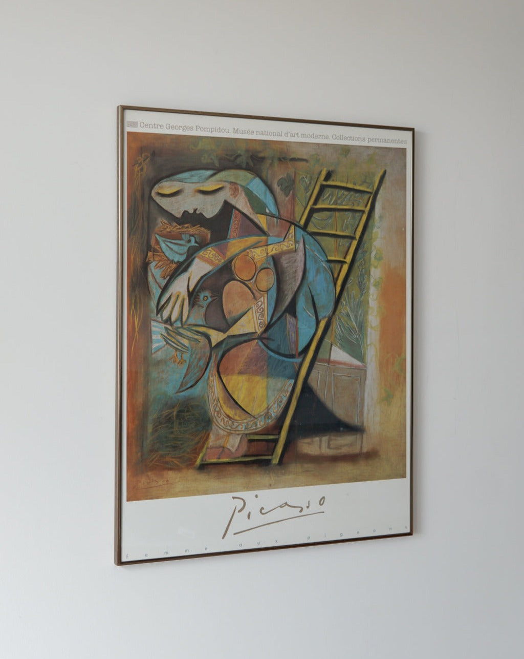 Picasso 'Farmer's Wife on a Stepladder' Painting