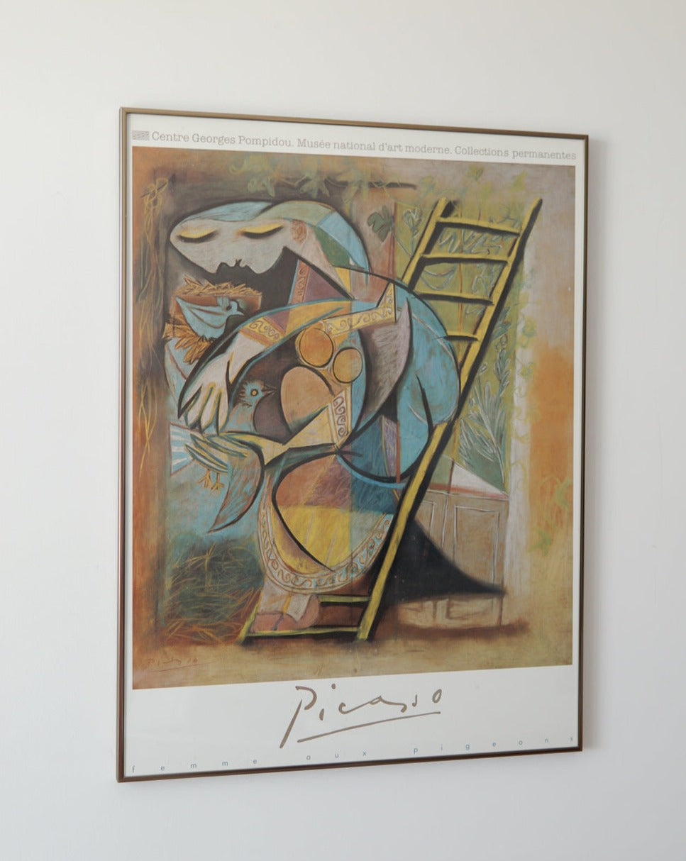 Picasso 'Farmer's Wife on a Stepladder' Painting