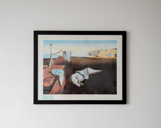 Salvador Dali 'Persistence of Memory' Painting