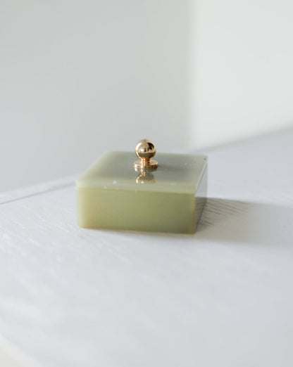 Mini Sage Green Onyx Box