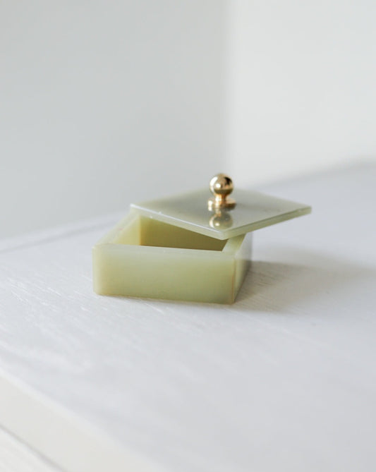 Mini Sage Green Onyx Box