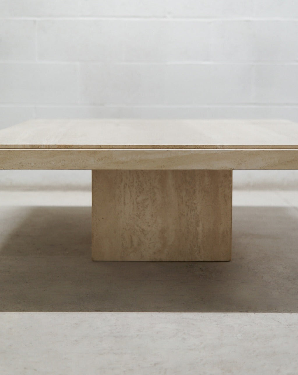 Vintage Travertine Coffee Table