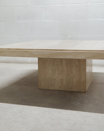 Vintage Travertine Coffee Table