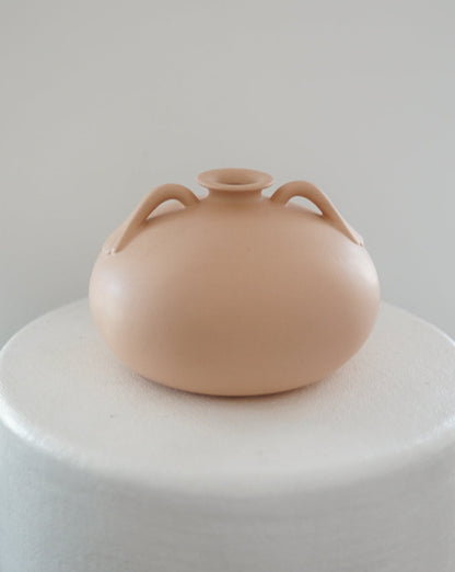 Peachy Bulbous Vessel