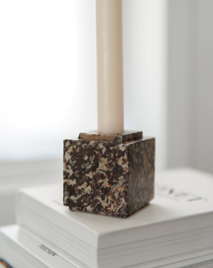 Adjustable Granite Candleholder