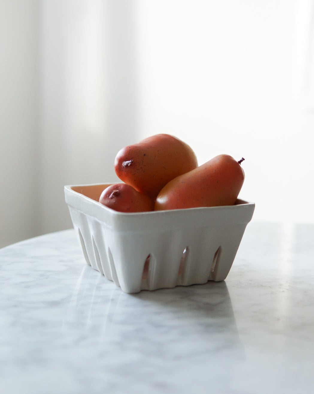 Pear and Bell Pepper Candles