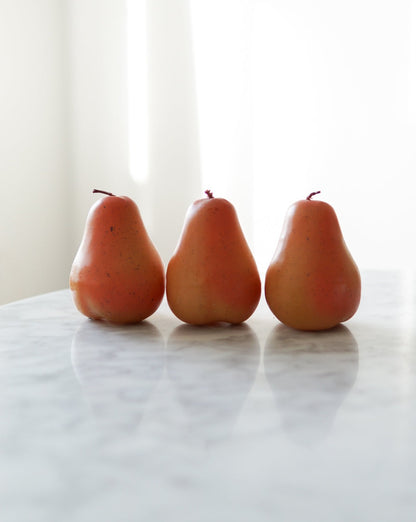 Pear and Bell Pepper Candles