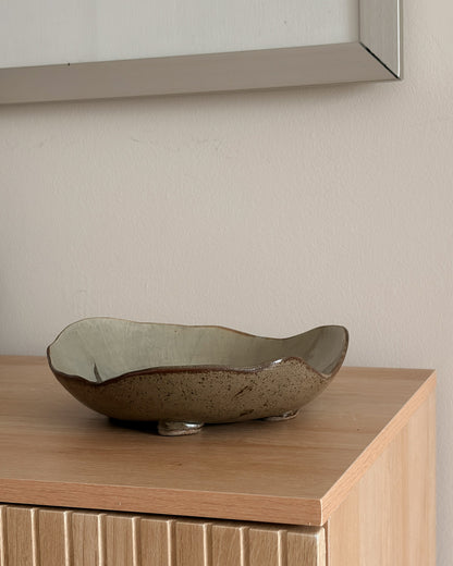 Organic-Shape Ceramic Plate