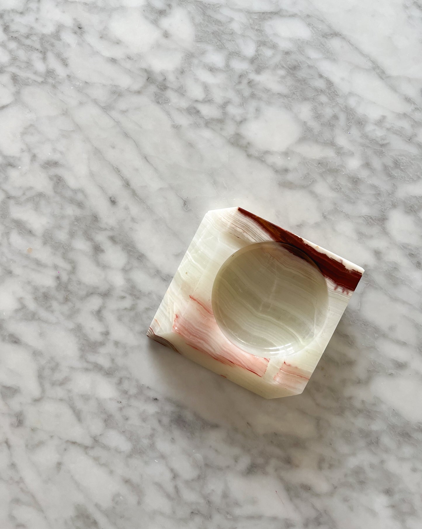 Slanted Onyx Ashtray