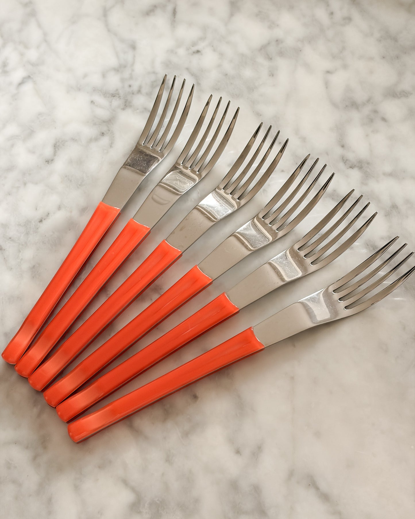 Orange Italian Pinti1929 Inox Cutlery Set