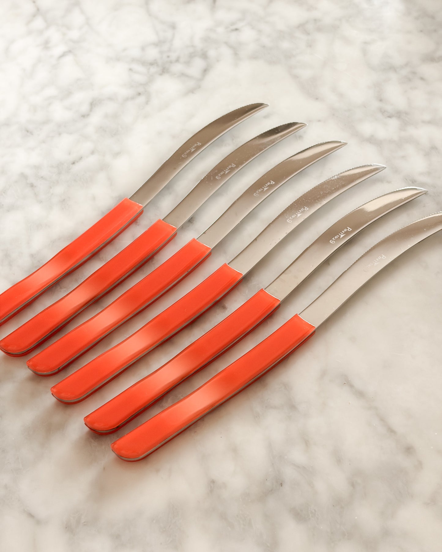 Orange Italian Pinti1929 Inox Cutlery Set